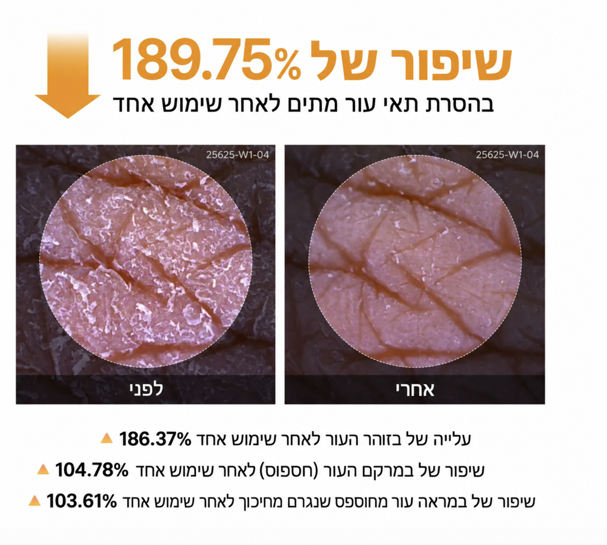 ספריי הפילינג הקוריאני שמבהיר עור גוף עמום — מהניסיון הראשון