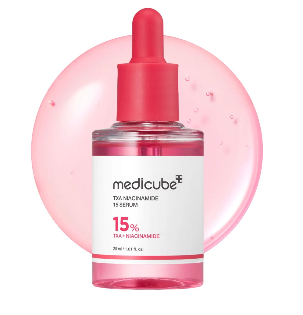 Medicube TXA 15 – סרום להבהרת כתמים ואחידות גוון