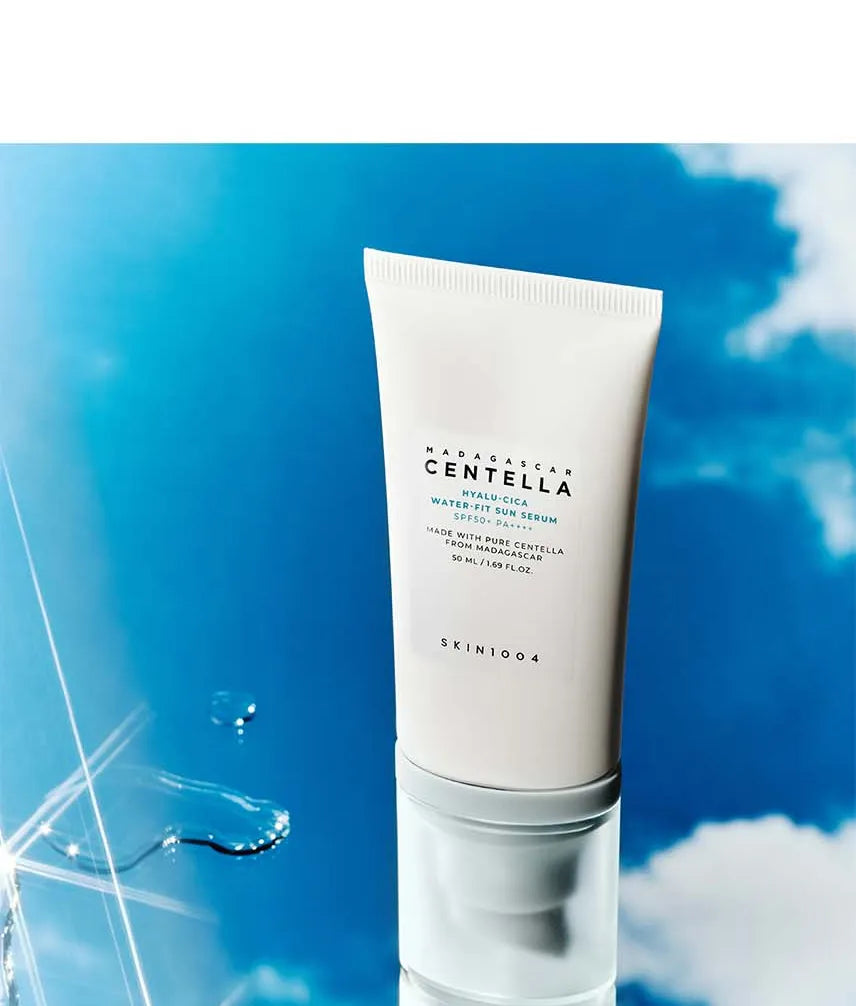 SKIN1004 Madagascar Centella Hyalu-Cica – סרום הגנה מהשמש עמיד במים