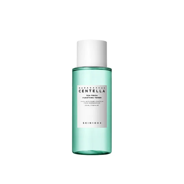SKIN1004 – טונר Tea-Trica עם עץ התה וצנטלה לטיהור עור שמן ונוטה לפצעונים