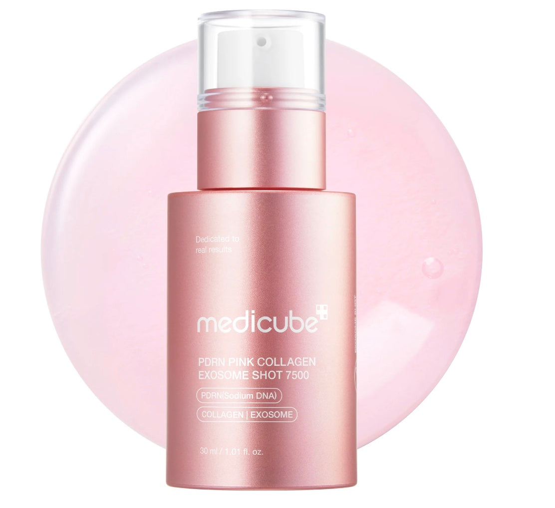 Medicube PDRN Shot 7500 – סרום אקסוזומים למיצוק, נקבוביות ומרקם עור לא אחיד